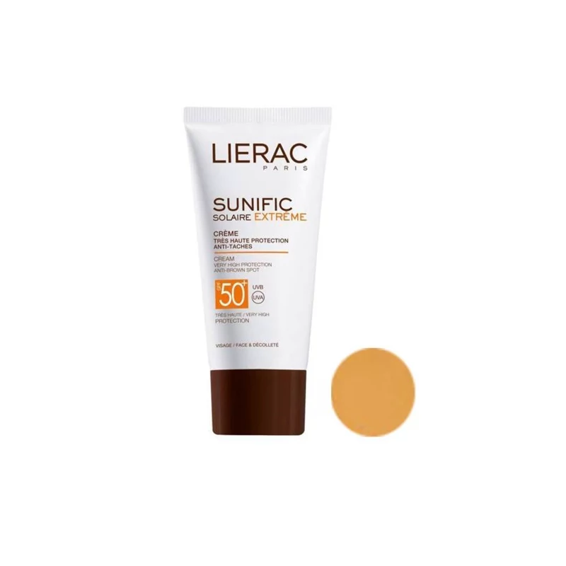 کرم ضد آفتاب لیراک حاوی spf 50 حجم 50 میلی لیتر