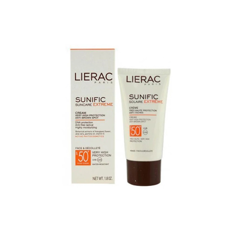 کرم ضد آفتاب لیراک حاوی spf 50 حجم 50 میلی لیتر