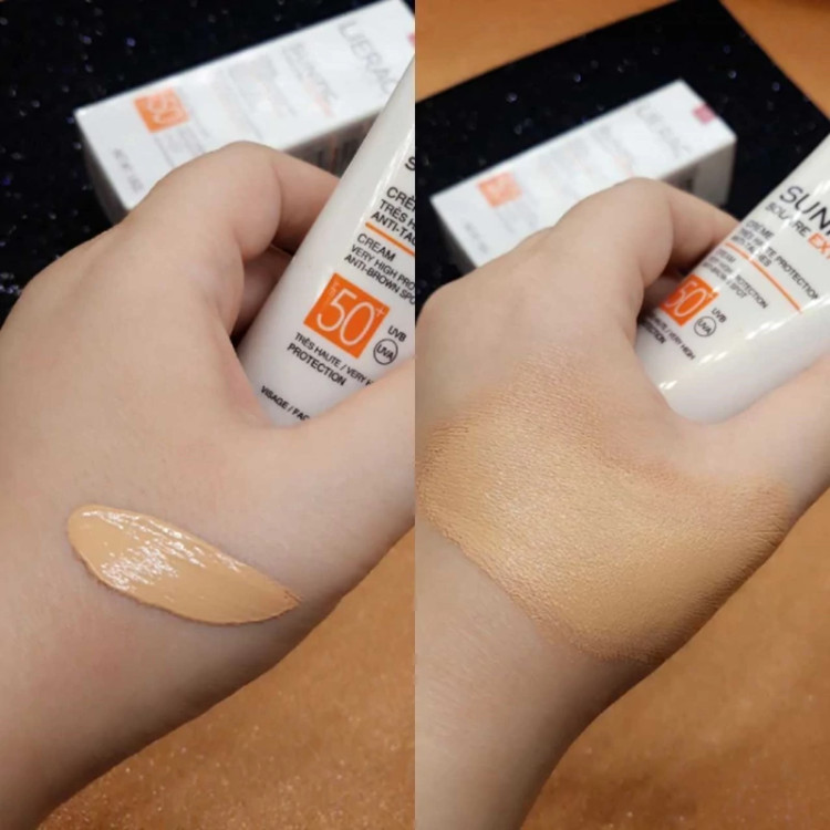 کرم ضد آفتاب لیراک حاوی spf 50 حجم 50 میلی لیتر