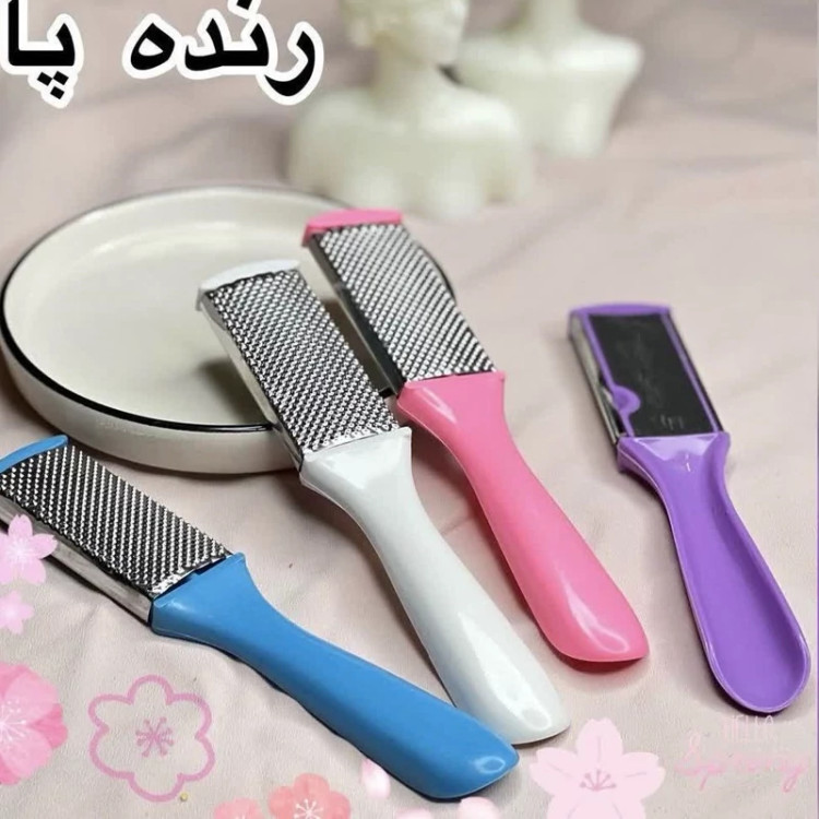 رنده پا یکطرفه کوچک پدیکور ، رنده دسته دار آرایشی پا